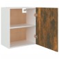 vidaXL Mobile Pensile Rovere Fumo 50x31x60 cm in Legno Multistrato vidaXL Mobile Pensile Rovere Fumo 50x31x60 cm in Legno Multistrato