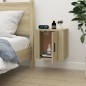 Mobile Porta TV a Parete Rovere Sonoma 40x34,5x40 cm Mobile Porta TV a Parete Rovere Sonoma 40x34,5x40 cm