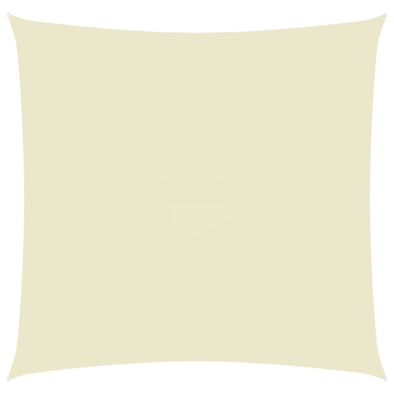 vidaXL Vela Parasole in Tela Oxford Quadrata 2,5x2,5 m Crema vidaXL Vela Parasole in Tela Oxford Quadrata 2,5x2,5 m Crema