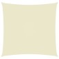 vidaXL Vela Parasole in Tela Oxford Quadrata 2,5x2,5 m Crema vidaXL Vela Parasole in Tela Oxford Quadrata 2,5x2,5 m Crema