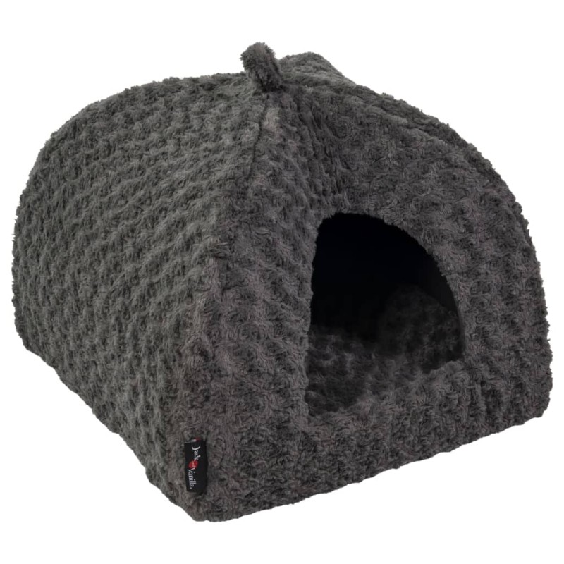 Jack and Vanilla Igloo per Animali Softy S 50x50x50 cm Grigio Rosato Jack and Vanilla Igloo per Animali Softy S 50x50x50 cm Grigio Rosato
