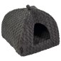 Jack and Vanilla Igloo per Animali Softy S 50x50x50 cm Grigio Rosato Jack and Vanilla Igloo per Animali Softy S 50x50x50 cm Grigio Rosato