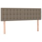 vidaXL Testiere 2 pz Tortora 72x5x78/88 cm in Tessuto vidaXL Testiere 2 pz Tortora 72x5x78/88 cm in Tessuto