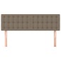 vidaXL Testiere 2 pz Tortora 72x5x78/88 cm in Tessuto vidaXL Testiere 2 pz Tortora 72x5x78/88 cm in Tessuto