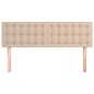 vidaXL Testiere 2 pz Cappuccino 72x5x78/88 cm in Similpelle