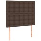 vidaXL Testiera 2 pz Marrone 80x5x78/88 cm in Similpelle vidaXL Testiera 2 pz Marrone 80x5x78/88 cm in Similpelle