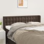 vidaXL Testiera ad Orecchio Marrone 147x16x78/88 cm in Similpelle vidaXL Testiera ad Orecchio Marrone 147x16x78/88 cm in Similpelle