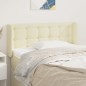 vidaXL Testiera ad Orecchio Crema 83x16x78/88 cm in Similpelle vidaXL Testiera ad Orecchio Crema 83x16x78/88 cm in Similpelle