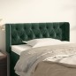 vidaXL Testiera ad Orecchio Verde Scuro 93x16x78/88 cm in Velluto vidaXL Testiera ad Orecchio Verde Scuro 93x16x78/88 cm in Velluto