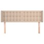 vidaXL Testiera ad Orecchio Cappuccino 147x16x78/88 cm in Similpelle vidaXL Testiera ad Orecchio Cappuccino 147x16x78/88 cm in Similpelle
