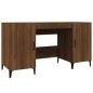 Scrivania Rovere Marrone 140x50x75 cm in Legno Multistrato Scrivania Rovere Marrone 140x50x75 cm in Legno Multistrato