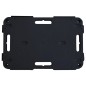 vidaXL Pedane di Trasporto 3 pz Nere 58x38x12 cm in Polipropilene