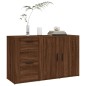 Credenza Rovere Marrone 100x33x59,5 cm in Legno Multistrato Credenza Rovere Marrone 100x33x59,5 cm in Legno Multistrato