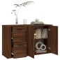 Credenza Rovere Marrone 100x33x59,5 cm in Legno Multistrato Credenza Rovere Marrone 100x33x59,5 cm in Legno Multistrato