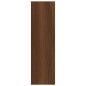 vidaXL Mensola a Muro Rovere Marrone 75x16x55 cm in Legno Multistrato