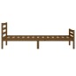 vidaXL Giroletto Miele in Legno Massello 90x190 cm Single vidaXL Giroletto Miele in Legno Massello 90x190 cm Single