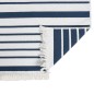Tappeto Blu Marino 100x200 cm in Cotone Tappeto Blu Marino 100x200 cm in Cotone