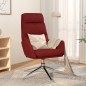 vidaXL Sedia Relax Rosso Vino in Tessuto vidaXL Sedia Relax Rosso Vino in Tessuto