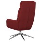 vidaXL Sedia Relax Rosso Vino in Tessuto vidaXL Sedia Relax Rosso Vino in Tessuto