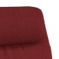 vidaXL Sedia Relax Rosso Vino in Tessuto vidaXL Sedia Relax Rosso Vino in Tessuto