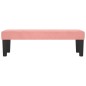 vidaXL Panca Rosa 100x30x30 cm in Velluto vidaXL Panca Rosa 100x30x30 cm in Velluto