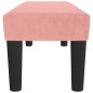 vidaXL Panca Rosa 100x30x30 cm in Velluto vidaXL Panca Rosa 100x30x30 cm in Velluto