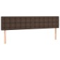 vidaXL Testiera 2 pz Marrone 80x5x78/88 cm in Similpelle vidaXL Testiera 2 pz Marrone 80x5x78/88 cm in Similpelle