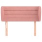 Testiera ad Orecchio Rosa 83x23x78/88 cm in Velluto Testiera ad Orecchio Rosa 83x23x78/88 cm in Velluto