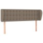 vidaXL Testiera ad Orecchio Tortora 147x23x78/88 cm in Tessuto vidaXL Testiera ad Orecchio Tortora 147x23x78/88 cm in Tessuto