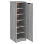 Scarpiera Grigio Sonoma 30x35x100 cm in Legno Multistrato Scarpiera Grigio Sonoma 30x35x100 cm in Legno Multistrato