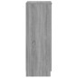 Scarpiera Grigio Sonoma 30x35x100 cm in Legno Multistrato Scarpiera Grigio Sonoma 30x35x100 cm in Legno Multistrato