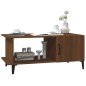 vidaXL Tavolino da Salotto Rovere Marrone 90x50x40cm Legno Multistrato vidaXL Tavolino da Salotto Rovere Marrone 90x50x40cm Legno Multistrato