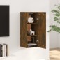 vidaXL Armadietto a Muro Rovere Fumo 35x34x90 cm in Legno Multistrato vidaXL Armadietto a Muro Rovere Fumo 35x34x90 cm in Legno Multistrato