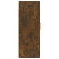vidaXL Armadietto a Muro Rovere Fumo 35x34x90 cm in Legno Multistrato vidaXL Armadietto a Muro Rovere Fumo 35x34x90 cm in Legno Multistrato