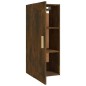 vidaXL Armadietto a Muro Rovere Fumo 35x34x90 cm in Legno Multistrato vidaXL Armadietto a Muro Rovere Fumo 35x34x90 cm in Legno Multistrato