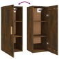 vidaXL Armadietto a Muro Rovere Fumo 35x34x90 cm in Legno Multistrato vidaXL Armadietto a Muro Rovere Fumo 35x34x90 cm in Legno Multistrato