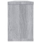 vidaXL Mensole Cubo Muro 2 pz Grigio Sonoma 60x15x23 Legno Multistrato vidaXL Mensole Cubo Muro 2 pz Grigio Sonoma 60x15x23 Legno Multistrato