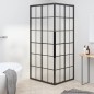 Cabina Doccia ESG Smerigliato 80x70x180 cm Nera Cabina Doccia ESG Smerigliato 80x70x180 cm Nera
