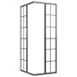 Cabina Doccia ESG Smerigliato 80x70x180 cm Nera Cabina Doccia ESG Smerigliato 80x70x180 cm Nera