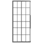 Cabina Doccia ESG Smerigliato 80x70x180 cm Nera Cabina Doccia ESG Smerigliato 80x70x180 cm Nera