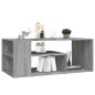 vidaXL Tavolino da Salotto grigio sonoma 100x50x40cm Legno Multistrato vidaXL Tavolino da Salotto grigio sonoma 100x50x40cm Legno Multistrato