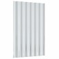 Pannelli Tetto 36pz Acciaio Verniciato Polvere Argento 60x36 cm Pannelli Tetto 36pz Acciaio Verniciato Polvere Argento 60x36 cm