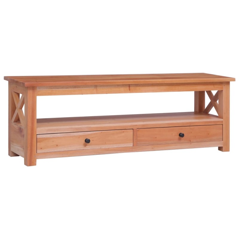Mobile Porta TV 115x30x40 cm in Legno Massello di Mogano Mobile Porta TV 115x30x40 cm in Legno Massello di Mogano