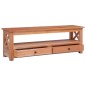 Mobile Porta TV 115x30x40 cm in Legno Massello di Mogano Mobile Porta TV 115x30x40 cm in Legno Massello di Mogano