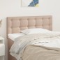 vidaXL Testiera Cappuccino 80x5x78/88 cm in Similpelle vidaXL Testiera Cappuccino 80x5x78/88 cm in Similpelle