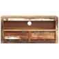 Mobile Porta TV 88x30x40 cm in Legno Massello di Recupero Mobile Porta TV 88x30x40 cm in Legno Massello di Recupero