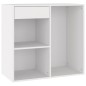 vidaXL Armadietto per Cosmetici Bianco 80x40x75cm in Legno Multistrato