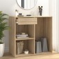 vidaXL Armadietto Cosmetici Rovere Sonoma 80x40x75cm Legno Multistrato vidaXL Armadietto Cosmetici Rovere Sonoma 80x40x75cm Legno Multistrato