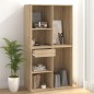 vidaXL Armadietto Cosmetici Rovere Sonoma 80x40x75cm Legno Multistrato vidaXL Armadietto Cosmetici Rovere Sonoma 80x40x75cm Legno Multistrato