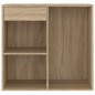 vidaXL Armadietto Cosmetici Rovere Sonoma 80x40x75cm Legno Multistrato vidaXL Armadietto Cosmetici Rovere Sonoma 80x40x75cm Legno Multistrato